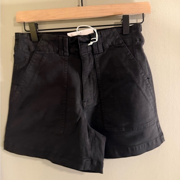 Pistola Black High Waist Shorts - Picture 1 of 9